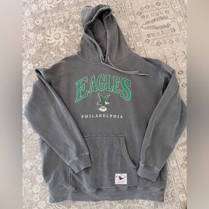 Mitchell & Ness Gray Eagles Hoodie
